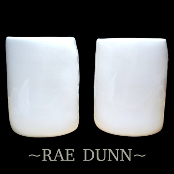 Rae Dunn pair of coffee mugs 'Hustle Hard' & 'Girl Boss' - Picture 3 of 9